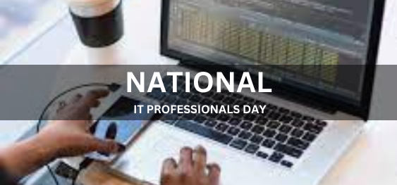 NATIONAL IT PROFESSIONALS DAY [राष्ट्रीय आईटी पेशेवर दिवस]